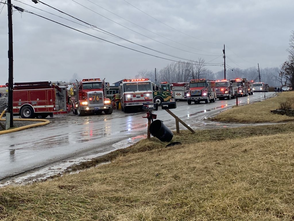 Fire reported at Lower Tyrone Township salvage yard HeraldStandard